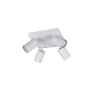 Trio T867730431 bodové stropné svietidlo SOKA  | 10W GU10 | biela