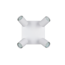 Trio T867730431 bodové stropné svietidlo SOKA  | 10W GU10 | biela