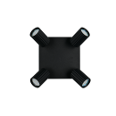 Trio T867730432 bodové stropné svietidlo SOKA | 10W GU10 | čierna