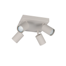 Trio T867730476 bodové stropné svietidlo SOKA  | 10W GU10 | sivá