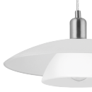 Eglo 87052 závesné stropné svietidlo Brenda 1x60W | E27 - matný nikel