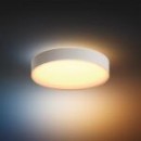 Philips Hue 41165/31 / P6 LED kúpeľňové stropné svietidlo Devere M 1x19,2W | 2450lm | 2200-6500K | IP44 - White Ambiance, Bluetooth, stmievateľné, Hue Switch, biela