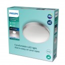 Philips Doris CL257 LED kúpeľňové stropné svietidlo 1x17W | 1700lm | 4000K | IP44 - ochrana EyeComfort, nikel