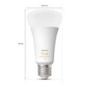 Philips Hue 8719514288195 LED filamentová žiarovka 1x13W | E27 | 1600lm | 2200-6500K - stmievateľná, Bluetooth, White Ambiance