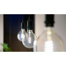 Philips Hue 8719514301542 LED filamentová žiarovka G125 1x7W | E27 | 550lm | 2200-4500K - White Ambience, stmievateľná, Bluetooth