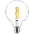 Philips 8719514323957 LED filamentová žiarovka 5,9W / 60W | E27 | 806lm | 2200-2700K | G93 - stmievateľná, WarmGlow