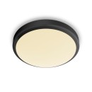 Philips 8719514326583 LED stropné svietidlo Doris 1x6W | 600lm | 2700K | IP44 - čierna