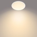 Philips 8719514326866 LED stropné svietidlo Super Slim 1x12W | 1200lm | 2700K | IP44 - EyeComfort, biela