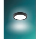 Philips 8719514328693 LED stropné svietidlo Magneos Slim 1x12W | 1150lm | 2700K - EyeComfort, čierna