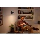 Philips Hue 8719514339248 LED bodové nástenné alebo stropné svietidlo Buckram 1x5W | GU10 | 350lm | 2200-6500K- stmievateľné, diaľkové ovládanie, Bluetooth, White Ambiance, čierna
