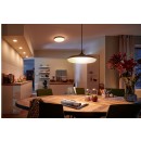 Philips Hue 8719514341197 LED závesný luster Cher + Hue Switch 1x39W | 3000lm | 2200-6500K - stmievateľné, Bluetooth, White Ambience, čierna