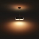 Philips Hue 8719514341296 LED závesné stropné svietidlo Fair 1x25W | 2900lm | 2200-6500K - Bluetooth, stmievateľné, diaľkové ovládanie, White Ambiance, čierna