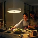 Philips Hue 8719514341296 LED závesné stropné svietidlo Fair 1x25W | 2900lm | 2200-6500K - Bluetooth, stmievateľné, diaľkové ovládanie, White Ambiance, čierna