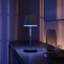 Philips Hue 8719514404595 LED prenosná dotyková stolná lampa Go 36cm | 1x6,2W | 530lm - čierna IP54,White and Color Ambiance