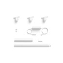 Philips Hue 8719514407862 Perifo LED nástenné svietidlo bodové - súprava 1x15,6W | 3x490lm | 2000-6500K+RGB