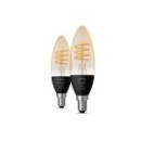 Philips Hue 8719514411869 sada 2x LED žiarovka sviečka 1x4,6W | E14 | 300lm | 2200-4500K