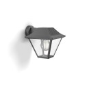 Philips 8719514417571 vonkajšia nástenna lampa Alpenglow 1xE27 | 2700K | IP44 - antracit