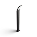Philips 8719514417816 LED záhradný stĺpik Splay 1x12W | 1200lm | 4000K | IP44 - antracit