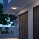 Philips 8719514417977 LED vonkajšie stropné svietidlo SuperSlim 1x15W | 1300lm | 2700K | IP54 - SceneSwitch, čierna