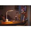 Philips 8719514443792 LED stolné dotykové svietidlo Rock 1x7W | 200lm | 3000-5700K- USB, stmievateľná, so stojanom na mobil, biela
