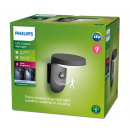 Philips 8719514476875 LED vonkajšie nástenné svietidlo so senzorom Tyla 1x9W | 930lm | 4000K | IP44