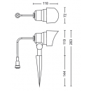 Philips 8719514477117 LED vonkajší stĺpik GardenLink 1x6W | 660lm | 4000K | IP44
