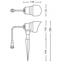Philips 8719514477216 LED vonkajší stĺpik GardenLink 1x24W | 600lm | 2700K | IP44