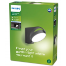Philips 8719514477278 LED vonkajšie nástenné svietidlo Mimosa 1x7W | 680lm | 4000K | IP44