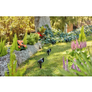 Philips 8719514477353 LED vonkajší stĺpik GardenLink 3x24W | 1800lm | 2700K | IP44