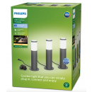 Philips 8719514477377 LED vonkajší stĺpik GardenLink 3x24W | 1800lm | 2700K | IP44