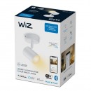 WiZ 8719514551756 LED stropné bodové svietidlo Imageo 1x5w | GU10 | 345lm | 2700-6500K - stmievateľné, biela