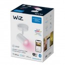 WiZ 8719514551954 LED stropné bodové svietidlo Imageo 1x5w | GU10 | 350lm | 2200-6500K | RGB - stmievateľné, biela