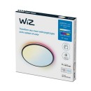 WiZ TunableWhite 8719514554290 prisadené stropné svietidlo Rune LED 21W | 2100lm | 2700-6500K- čierna