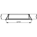 Philips 8720169173842 LED zapustené svietidlo Meson | 16,5W integrovaný LED zdroj | 1750/1300 lm | 4000K