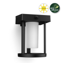 Philips 8720169263895 LED solárne vonkajšie nástenné svietidlo Camill | 1,4W integrovaný LED zdroj | 250lm | 3000K