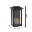 Philips 8720169266490 vonkajšie nástenné svietidlo Mirth E27