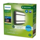 Philips 8720169276888 LED vonkajšie nástenné svietidlo Petronia | 3,8W integrovaný LED zdroj | 800lm | 2700K