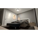 Philips 8720169301030 LED prisadené stropné svietidlo Fleta  | 10W integrovaný LED zdroj | 1950lm | 4000K