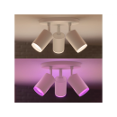 Philips HUE  8720169319516 LED bodové stropné svietidlo Fugato  | 3x4,2W GU10 | 2000-6500K+RGBK