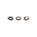 Philips Hue  8720169319813 LED zapustené svietidlo Milliskin  | 3x4,2W GU10 | 3x400lm | 2200-6500K