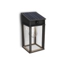 Philips 8720169361843 LED solárne vonkajšie nástenné svietidlo Geri  | 3,2W integrovaný LED zdroj | 500lm | 4000K