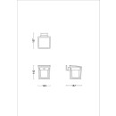Philips 8720169362048 LED solárne vonkajšie nástenné svietidlo Blaise  | 1,5W integrovaný LED zdroj | 20lm