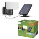 Philips 8720169362208 LED solárne reflektor Tylus  | 6W integrovaný LED zdroj | 50lm | 3000K
