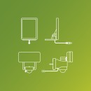 Philips 8720169362222 LED solárne reflektor Tylus  | 6W integrovaný LED zdroj | 50lm | 5000K