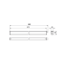 Philips 8720169510388 LED nástenné svietidlo Projectline Batten | 9,6W integrovaný LED zdroj | 1120lm | 3000+4000+6500K