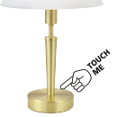 Eglo 87254 stolové svietidlo Solo 1 1x60W | E14 - matný mosadz