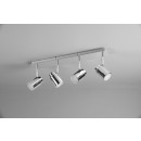 Trio 880400406 prisadené stropné bodové svietidlo Angelo 4x5W | GU10 | IP44 - chróm