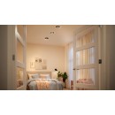 Philips 8721103037978 LED zapustené svietidlo Cilantro  | 5W integrovaný LED zdroj | 500lm | 2700K | čierna