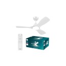 Philips 8721103096005 LED ventilátor s osvetlením Olas  | 30W integrovaný LED zdroj | 2650lm | 3000-6500K | stmievač | diaľkové ovládanie | biela