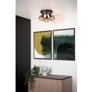 Lucide 77978/13/30 stropné bodové svietidlo Maren 3x40W | E14 - čierna, nastaviteľné, stmievateľné